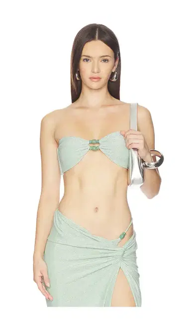 DEVON WINDSOR Anto Bandeau Bikini Top | Thumbnail 1 DEVON WINDSOR Anto Bandeau Bikini Top | Thumbnail 1