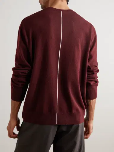 Loewe Anagram Embroidered Wool-Blend Sweater - Men | Thumbnail 3 Loewe Anagram Embroidered Wool-Blend Sweater - Men | Thumbnail 3