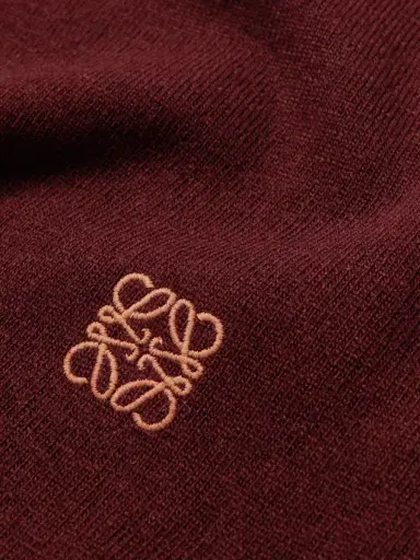 Loewe Anagram Embroidered Wool-Blend Sweater - Men | Thumbnail 4 Loewe Anagram Embroidered Wool-Blend Sweater - Men | Thumbnail 4