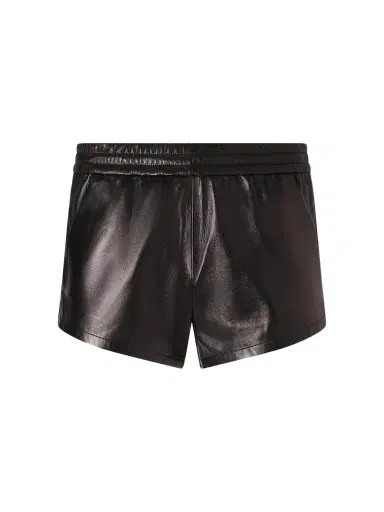 Tom Ford Slim-Fit Leather Shorts - Men | Thumbnail 1 Tom Ford Slim-Fit Leather Shorts - Men | Thumbnail 1