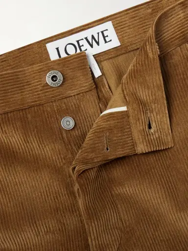 Loewe Straight-Leg Cotton-Corduroy Trousers - Men | Thumbnail 5 Loewe Straight-Leg Cotton-Corduroy Trousers - Men | Thumbnail 5