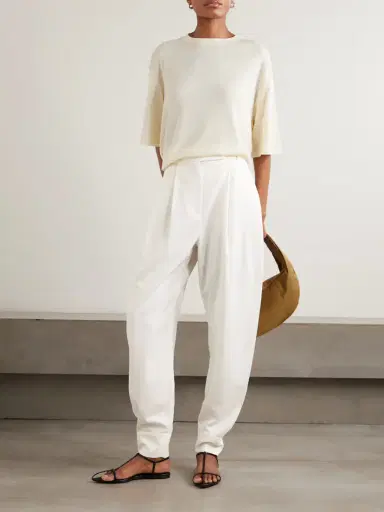RÓHE Wool-blend Twill Wide-leg Pants | Thumbnail 2 RÓHE Wool-blend Twill Wide-leg Pants | Thumbnail 2