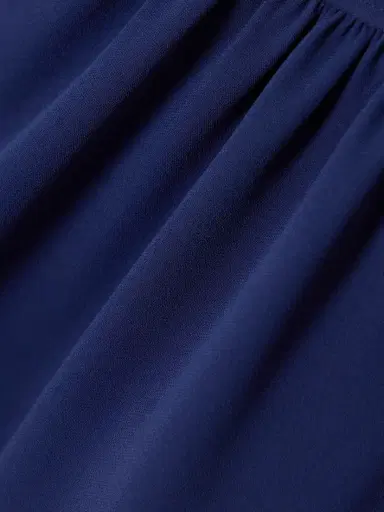 Stella McCartney Gathered Crepe Mini Dress | Thumbnail 4 Stella McCartney Gathered Crepe Mini Dress | Thumbnail 4