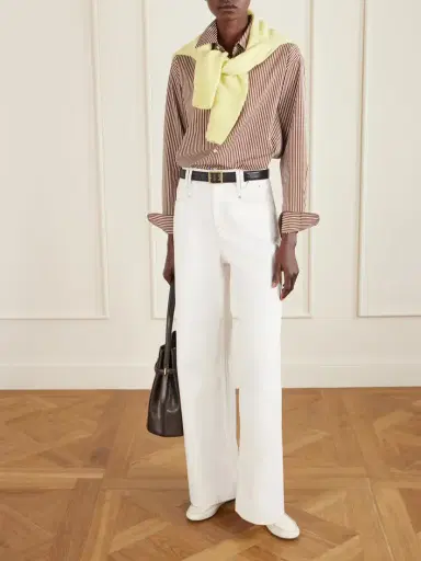 Comme Si La Classica Striped Cotton-poplin Shirt | Thumbnail 3 Comme Si La Classica Striped Cotton-poplin Shirt | Thumbnail 3