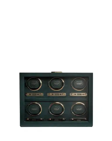Wolf British Racing 6-Piece Watch Winder | Thumbnail 1 Wolf British Racing 6-Piece Watch Winder | Thumbnail 1