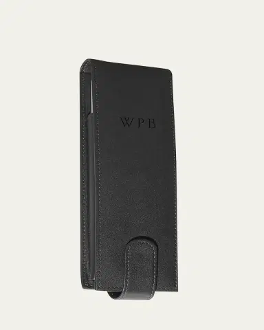 Royce New York Monogrammed Cigar & Flask Leather Carrying Case, Personalized | Thumbnail 2 Royce New York Monogrammed Cigar & Flask Leather Carrying Case, Personalized | Thumbnail 2