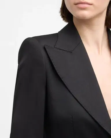 Dolce & Gabbana Wool Blazer Jacket w/ Button Detail | Thumbnail 4 Dolce & Gabbana Wool Blazer Jacket w/ Button Detail | Thumbnail 4