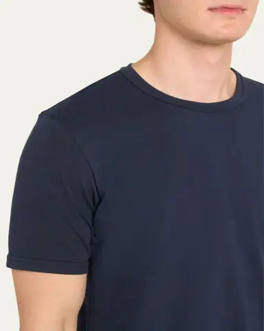 Gabriela Hearst Men's Bandeira Solid T-Shirt | Thumbnail 5 Gabriela Hearst Men's Bandeira Solid T-Shirt | Thumbnail 5
