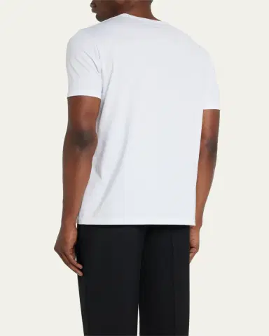 Gabriela Hearst Men's Bandeira Solid T-Shirt | Thumbnail 8 Gabriela Hearst Men's Bandeira Solid T-Shirt | Thumbnail 8