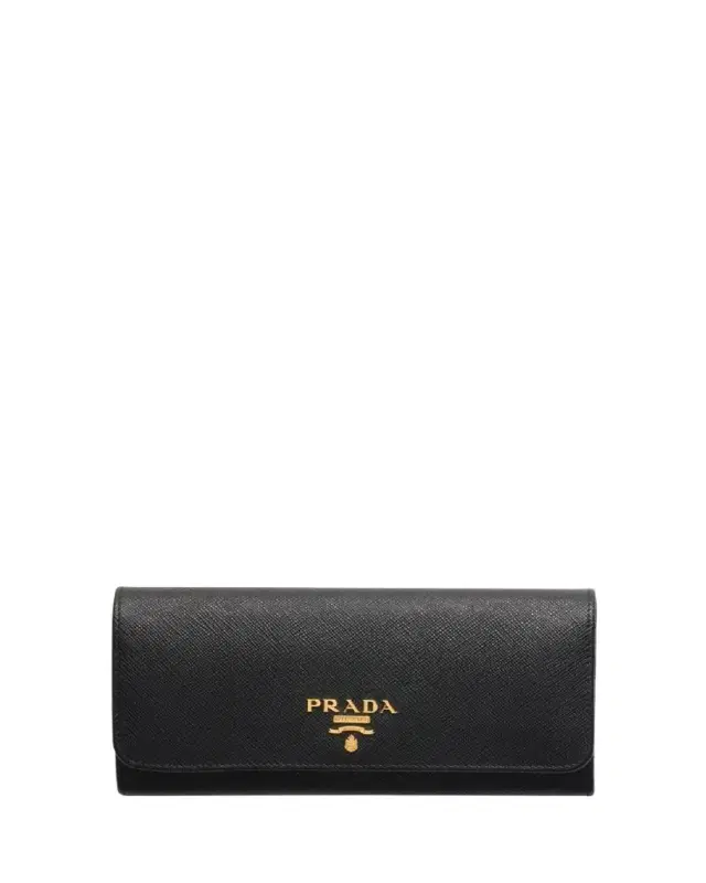 Bifold Flap Leather Long Wallet Bifold Flap Leather Long Wallet