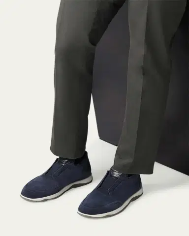 Berluti Men's Echappee Suede Slip-On Loafer Boots | Thumbnail 3 Berluti Men's Echappee Suede Slip-On Loafer Boots | Thumbnail 3