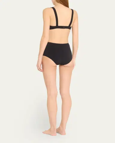 Lisa Marie Fernandez Magdalena Seersucker Two-Piece Bikini Set | Thumbnail 4 Lisa Marie Fernandez Magdalena Seersucker Two-Piece Bikini Set | Thumbnail 4