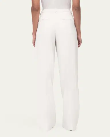 Another Tomorrow Wide-Leg Fluid Trousers | Thumbnail 4 Another Tomorrow Wide-Leg Fluid Trousers | Thumbnail 4