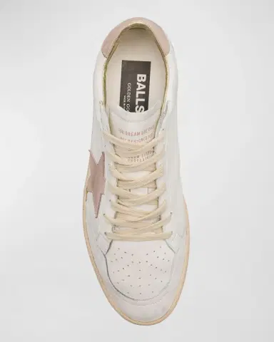 Golden Goose Ball Star Low-Top Leather Sneakers | Thumbnail 4 Golden Goose Ball Star Low-Top Leather Sneakers | Thumbnail 4