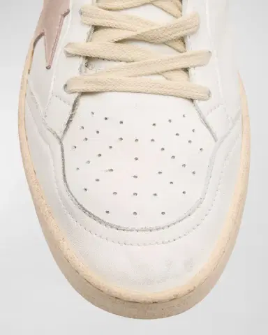 Golden Goose Ball Star Low-Top Leather Sneakers | Thumbnail 5 Golden Goose Ball Star Low-Top Leather Sneakers | Thumbnail 5