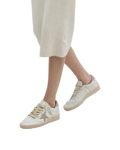 Golden Goose Ball Star Low-Top Leather Sneakers | Thumbnail 1 Golden Goose Ball Star Low-Top Leather Sneakers | Thumbnail 1