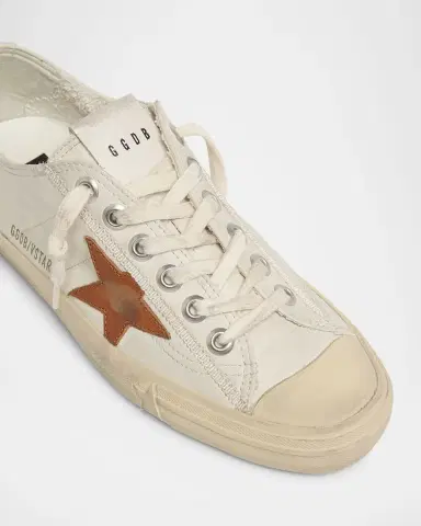 Golden Goose V-Star Leather Low-Top Sneakers | Thumbnail 6 Golden Goose V-Star Leather Low-Top Sneakers | Thumbnail 6