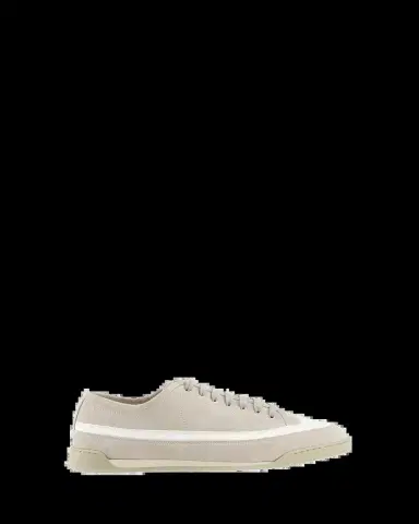 John Lobb Men's Court Mixed Leather Low-Top Sneakers | Thumbnail 2 John Lobb Men's Court Mixed Leather Low-Top Sneakers | Thumbnail 2