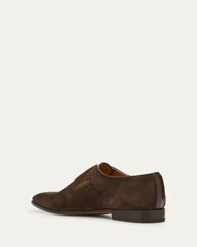 Berluti Men's Demsure Flex Suede Double-Monk Strap Loafers | Thumbnail 5 Berluti Men's Demsure Flex Suede Double-Monk Strap Loafers | Thumbnail 5