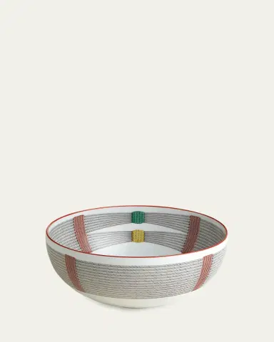 HERMÈS Tressages Equestres Serving Bowl | Thumbnail 2 HERMÈS Tressages Equestres Serving Bowl | Thumbnail 2