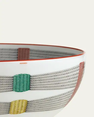 HERMÈS Tressages Equestres Serving Bowl | Thumbnail 3 HERMÈS Tressages Equestres Serving Bowl | Thumbnail 3