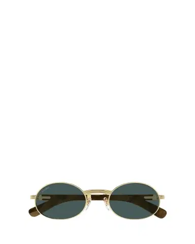 Cartier Men's Metal Round Sunglasses | Thumbnail 1 Cartier Men's Metal Round Sunglasses | Thumbnail 1