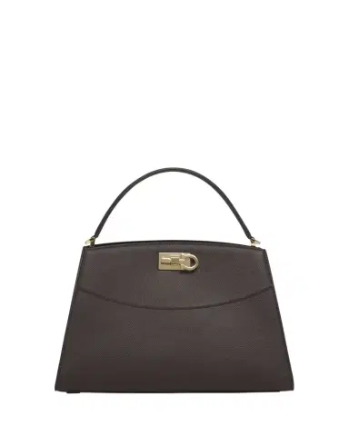 Ferragamo The New Studio Box Leather Top-Handle Bag | Thumbnail 1 Ferragamo The New Studio Box Leather Top-Handle Bag | Thumbnail 1