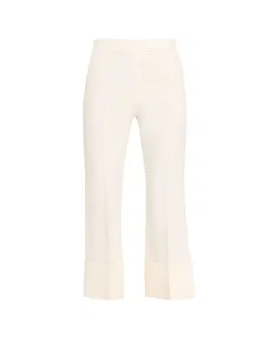 Valentino Garavani Crepe Kickflare Crop Trousers | Thumbnail 1 Valentino Garavani Crepe Kickflare Crop Trousers | Thumbnail 1