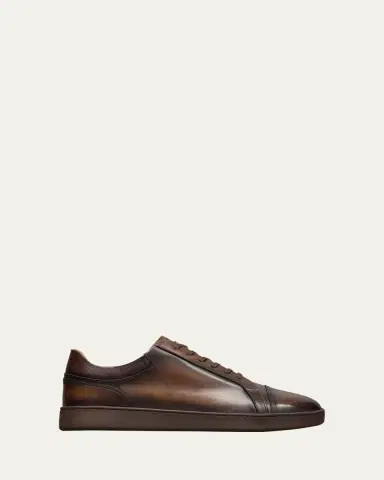 Allen Edmonds Reserve Men's Chambers Leather Cap-Toe Low-Top Sneakers | Thumbnail 3 Allen Edmonds Reserve Men's Chambers Leather Cap-Toe Low-Top Sneakers | Thumbnail 3
