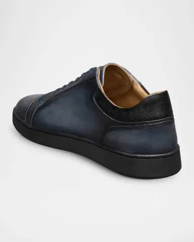 Allen Edmonds Reserve Men's Chambers Leather Cap-Toe Low-Top Sneakers | Thumbnail 6 Allen Edmonds Reserve Men's Chambers Leather Cap-Toe Low-Top Sneakers | Thumbnail 6