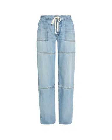 RE/DONE Denim Drawstring Beach Pants | Thumbnail 1 RE/DONE Denim Drawstring Beach Pants | Thumbnail 1