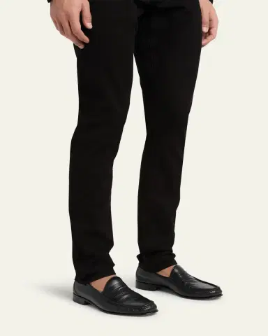 TOM FORD Men's York Grained Leather Penny Loafers | Thumbnail 3 TOM FORD Men's York Grained Leather Penny Loafers | Thumbnail 3