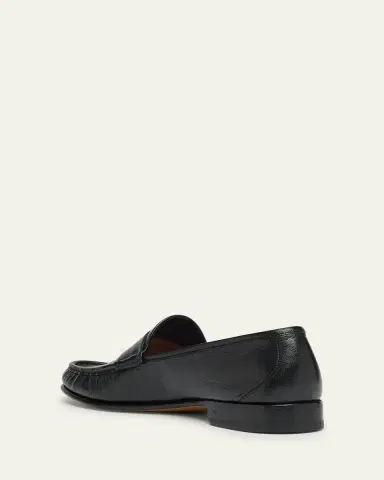TOM FORD Men's York Grained Leather Penny Loafers | Thumbnail 5 TOM FORD Men's York Grained Leather Penny Loafers | Thumbnail 5