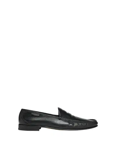 TOM FORD Men's York Grained Leather Penny Loafers | Thumbnail 1 TOM FORD Men's York Grained Leather Penny Loafers | Thumbnail 1