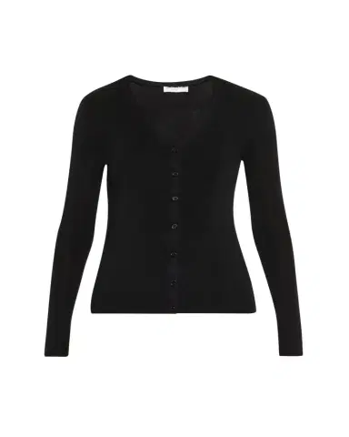 Majestic Filatures Rib Knit Merino Wool-Silk Cardigan | Thumbnail 1 Majestic Filatures Rib Knit Merino Wool-Silk Cardigan | Thumbnail 1