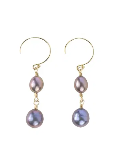 Presley Oldham Mauve Earrings | Thumbnail 1 Presley Oldham Mauve Earrings | Thumbnail 1