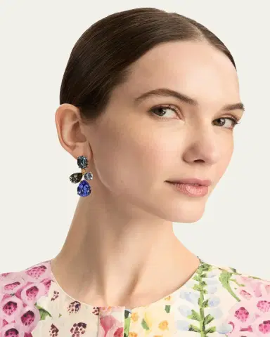 Oscar de la Renta Candy Drop Earrings | Thumbnail 2 Oscar de la Renta Candy Drop Earrings | Thumbnail 2