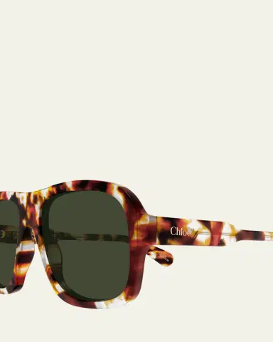 Chloé Gayia 58mm Recycled Acetate Navigator Sunglasses | Thumbnail 3 Chloé Gayia 58mm Recycled Acetate Navigator Sunglasses | Thumbnail 3