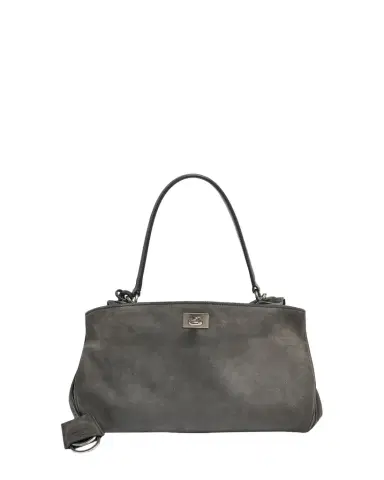 Balenciaga Rodeo Small Suede Top-Handle Bag | Thumbnail 1 Balenciaga Rodeo Small Suede Top-Handle Bag | Thumbnail 1