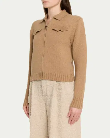 Loro Piana Parksville Cashmere Bomber Jacket | Thumbnail 4 Loro Piana Parksville Cashmere Bomber Jacket | Thumbnail 4