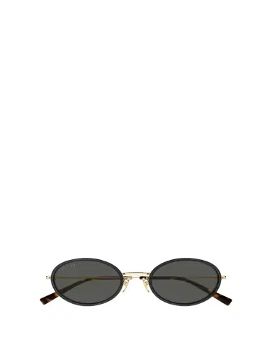 Gucci Emblem 52mm Acetate & Metal Oval Sunglasses | Thumbnail 1 Gucci Emblem 52mm Acetate & Metal Oval Sunglasses | Thumbnail 1