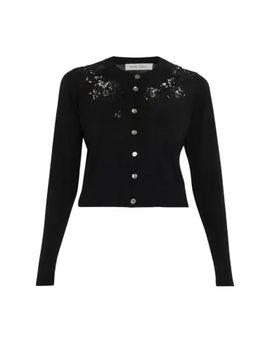 PRABAL GURUNG Sequin Floral-Embroidered Cardigan | Thumbnail 1 PRABAL GURUNG Sequin Floral-Embroidered Cardigan | Thumbnail 1