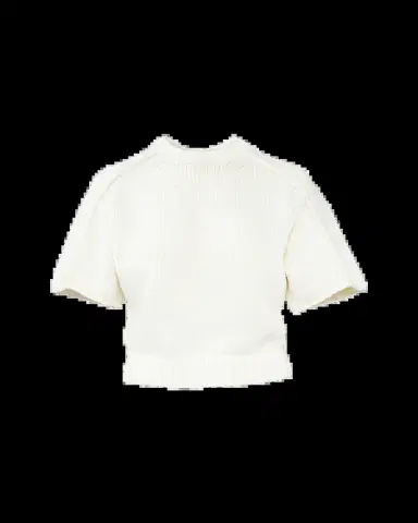 Aisling Camps Perfect Short-Sleeve Crop Knit T-Shirt | Thumbnail 2 Aisling Camps Perfect Short-Sleeve Crop Knit T-Shirt | Thumbnail 2