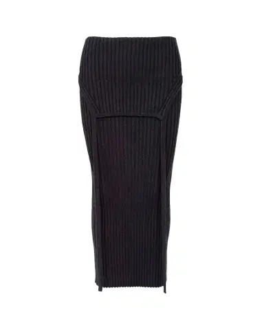 Aisling Camps Flipped Merino Wool Knit Midi Skirt | Thumbnail 1 Aisling Camps Flipped Merino Wool Knit Midi Skirt | Thumbnail 1