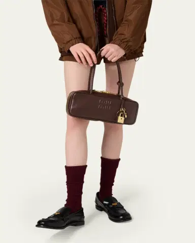 Miu Miu Beau Small Leather Shoulder Bag | Thumbnail 2 Miu Miu Beau Small Leather Shoulder Bag | Thumbnail 2