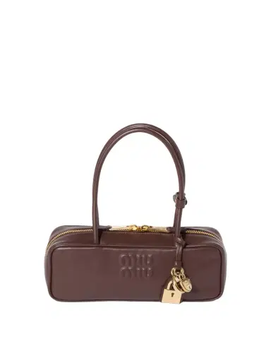 Miu Miu Beau Small Leather Shoulder Bag | Thumbnail 1 Miu Miu Beau Small Leather Shoulder Bag | Thumbnail 1