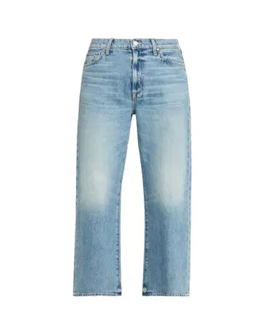 MOTHER The Dodger Flood Jeans with Embroidered Pockets | Thumbnail 1 MOTHER The Dodger Flood Jeans with Embroidered Pockets | Thumbnail 1