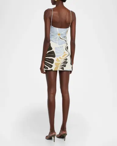 SIR. Lola Printed Mini Dress | Thumbnail 2 SIR. Lola Printed Mini Dress | Thumbnail 2