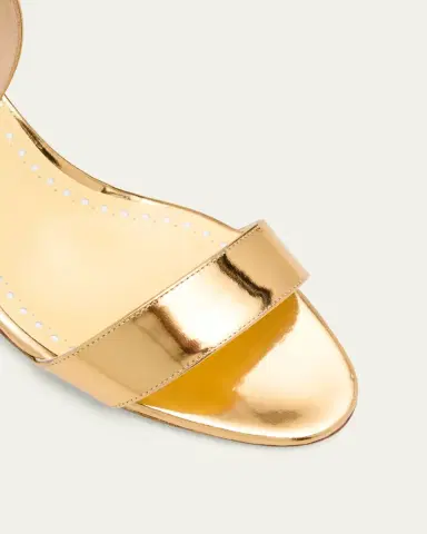 Manolo Blahnik 50mm Cupisanpla Metallic Leather Sandals | Thumbnail 5 Manolo Blahnik 50mm Cupisanpla Metallic Leather Sandals | Thumbnail 5