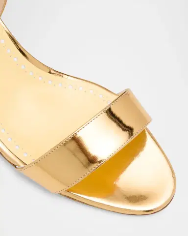 Manolo Blahnik 50mm Cupisanpla Metallic Leather Sandals | Thumbnail 9 Manolo Blahnik 50mm Cupisanpla Metallic Leather Sandals | Thumbnail 9